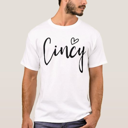 T-shirt Cincy My Home Love Cincinnati Ohio Femme Cincy (Devant)