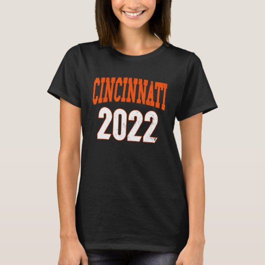 T-shirt CINCY 'NATI Cincinnati OH Matching Famille Couple (Devant)