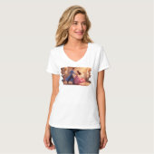 T-shirt Cinderella and Prince Dancing – Enchanted Ballroom (Devant entier)