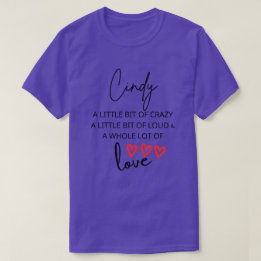 T-shirt Cindy Colorful Love