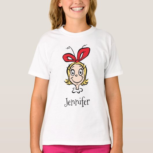 T-shirt Cindy-Lou qui est gentil (Devant)