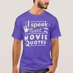 T-shirt Cinéma amoureux citation silhouette minimaliste dr