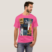 T-shirt Cinéma minimaliste (Devant entier)