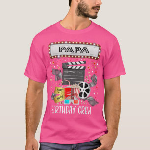 T-shirt Cinéma Nuit Anniversaire Fête Pyjama Swood Popcorn