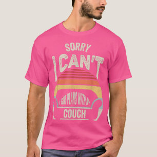 T-shirt Cinéma Nuit Popcorn Retro Vintage Cinéma Canapé Po