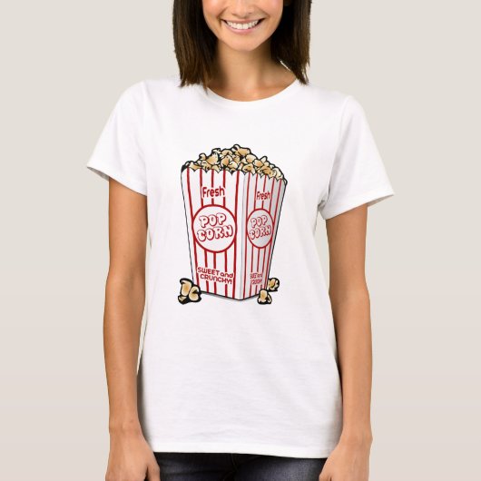 T-shirt cinéma pop-corn (Devant)