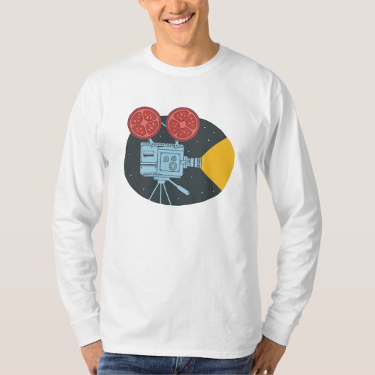 T-shirt Cinéma tomate (Devant)