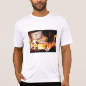 T-shirt Cinematic Film Reel and Clapperboard (Devant)