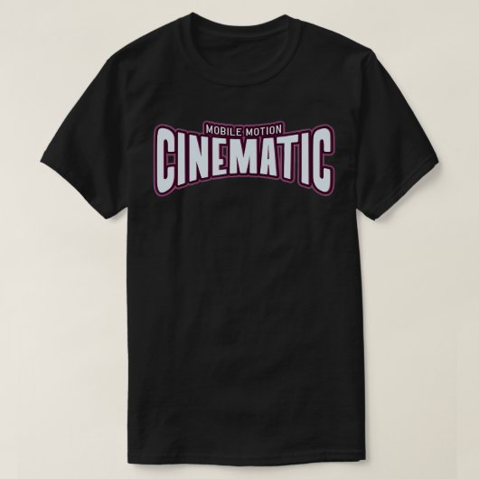 T-shirt Cinématique (Design devant)