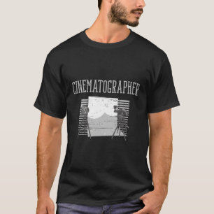 T-shirt Cinématographe Moviemaker Théâtre Actrice de musiq
