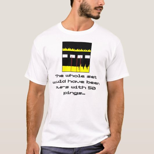 T-shirt cinglements de team.dot 50 - édition de morue (Devant)