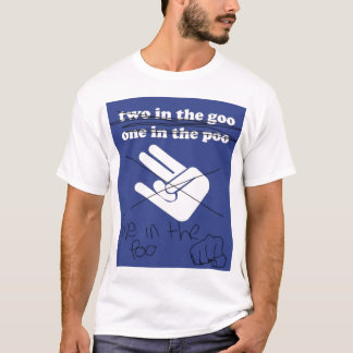 T-shirt Cinq dans le poo !