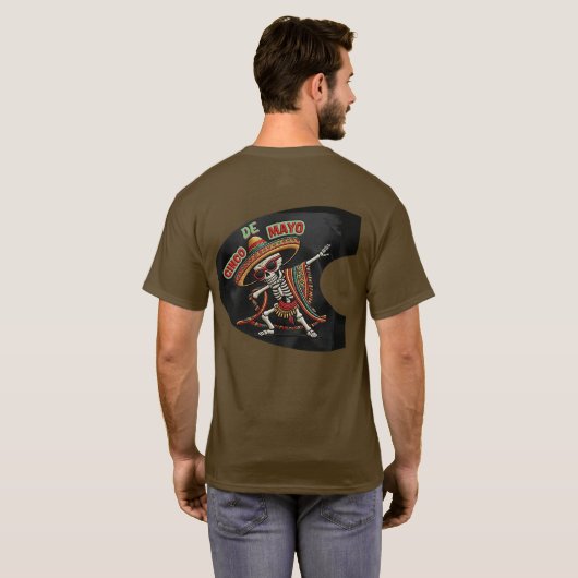 T-shirt Cinq mai (Dos entier)