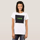 T-shirt Cinq pommes vertes (Devant entier)