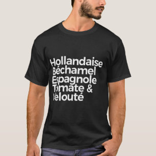 T-shirt Cinq sauces maternelles