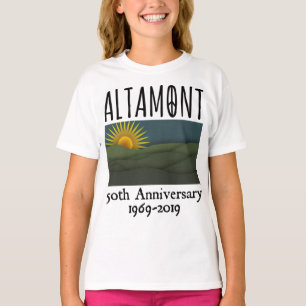 T-shirt Cinquante ans Altamont Speedway Free Concert 1969