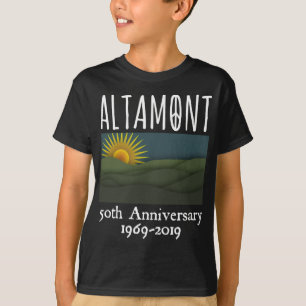 T-shirt Cinquante ans Altamont Speedway Free Concert 1969
