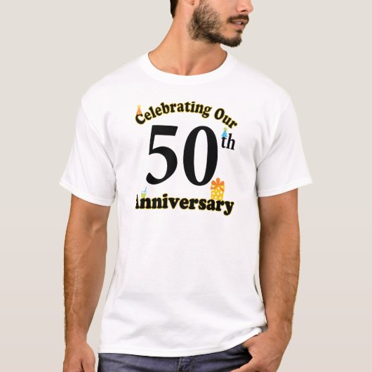 T-shirt cinquantième Anniversaire (Devant)