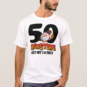 T-shirt Cinquantième anniversaire préhistorique