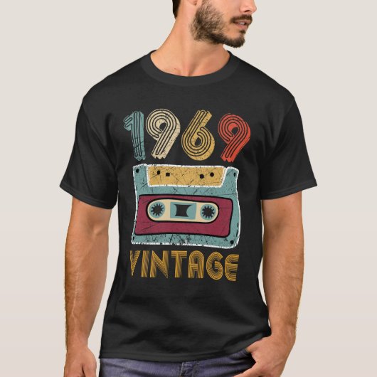 T-shirt cinquantième Cru 1969 de cadeau d'anniversaire (Devant)