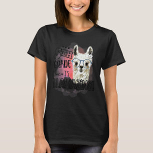 T-shirt Cinquième 5e année est un professeur de lama Llama