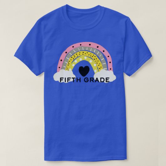 T-shirt cinquième classe 4 (Design devant)