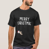 T-shirt Circle Game Ok Hand Merry Christmas Inappropriate (Devant)