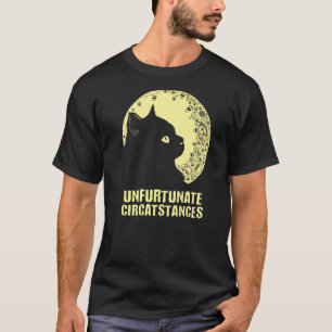T-shirt Circonstances Malheureuses Chat Dictons Citation C
