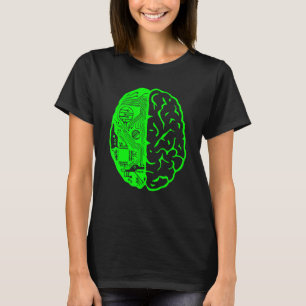 T-shirt Circuit Board Informatique & Cerveau Ai Apprentiss