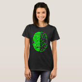 T-shirt Circuit Board Informatique & Cerveau Ai Apprentiss (Devant entier)