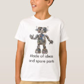 T-shirt Circuit Bot Portrait (Devant)