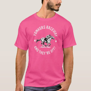 T-shirt Circuit de Yonkers Raceway Courses de Chevaux Éque
