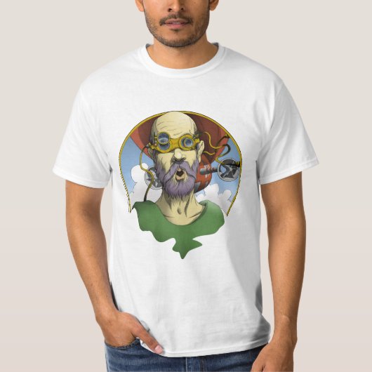 T-shirt "Circuit mort ; il y a quelque chose mal ! " (Devant)