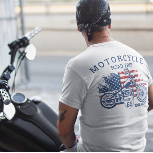 T-shirt Circuit moto Route 66 Sturgis ou néant