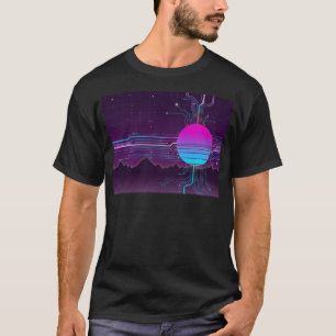 T-shirt Circuits Du Soleil - Vaporwave