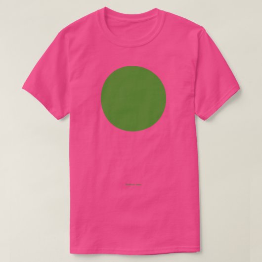 T-shirt Circulaire Crayola Vert maxi (Design devant)