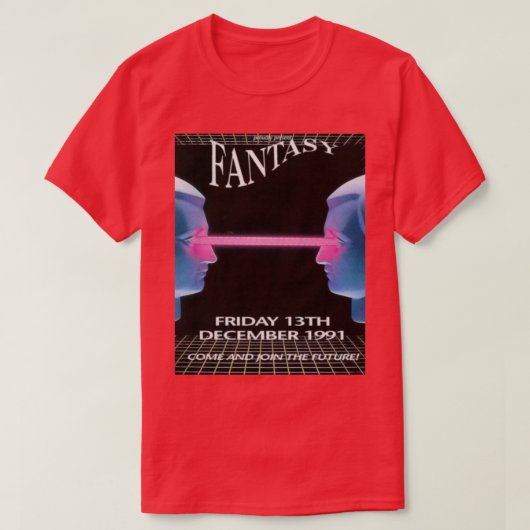T-shirt Circulaire Fantazia Rave (Design devant)