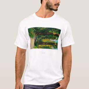 T-shirt Circulant en voiture par la forêt géante, séquo