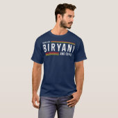T-shirt Circule sur Biryani et Coffee Funny Cool Retro (Devant entier)