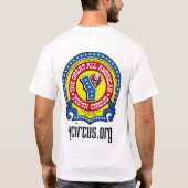 T-shirt circus_glitter (Dos)