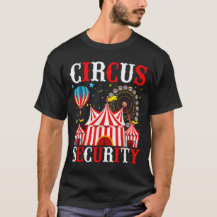 T-shirt Circus Party Tee Cirque Costume de sécurité pour h