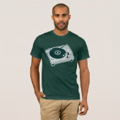 T-shirt Cire à l'ancienne (platine) (Devant entier)