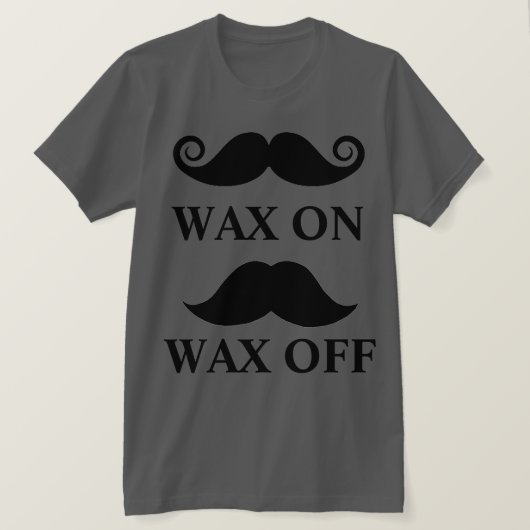 T-shirt Cire sur la cire (Design devant)