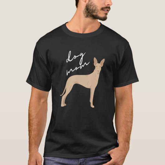 T-shirt Cirneco Del Etna Chien Maman Femme (Devant)