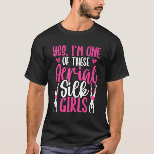 T-shirt Cirque aérien Danseur de soie aérienne Acrobate Gy