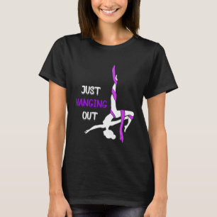 T-shirt Cirque aérien Lyra suspendu juste en train de traî