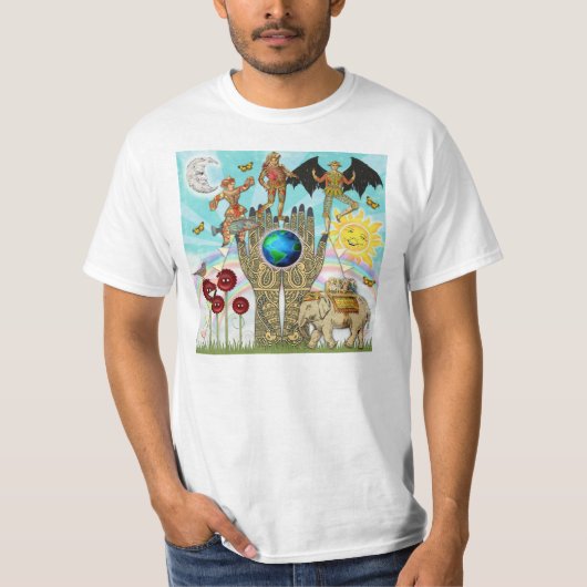 T-shirt Cirque cosmique (Devant)