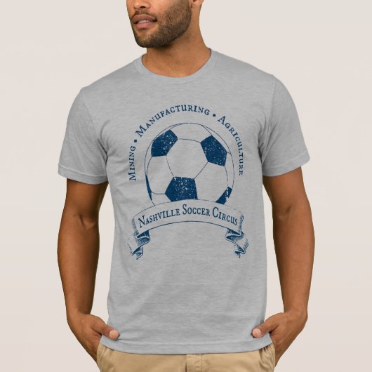 T-shirt Cirque du football de Nashville (Devant)