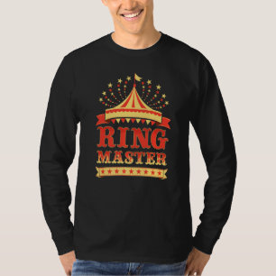 T-shirt Cirque Ringmaster I Cirque Thématique Anniversaire