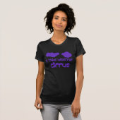 T-shirt cirrus amusant (Devant entier)